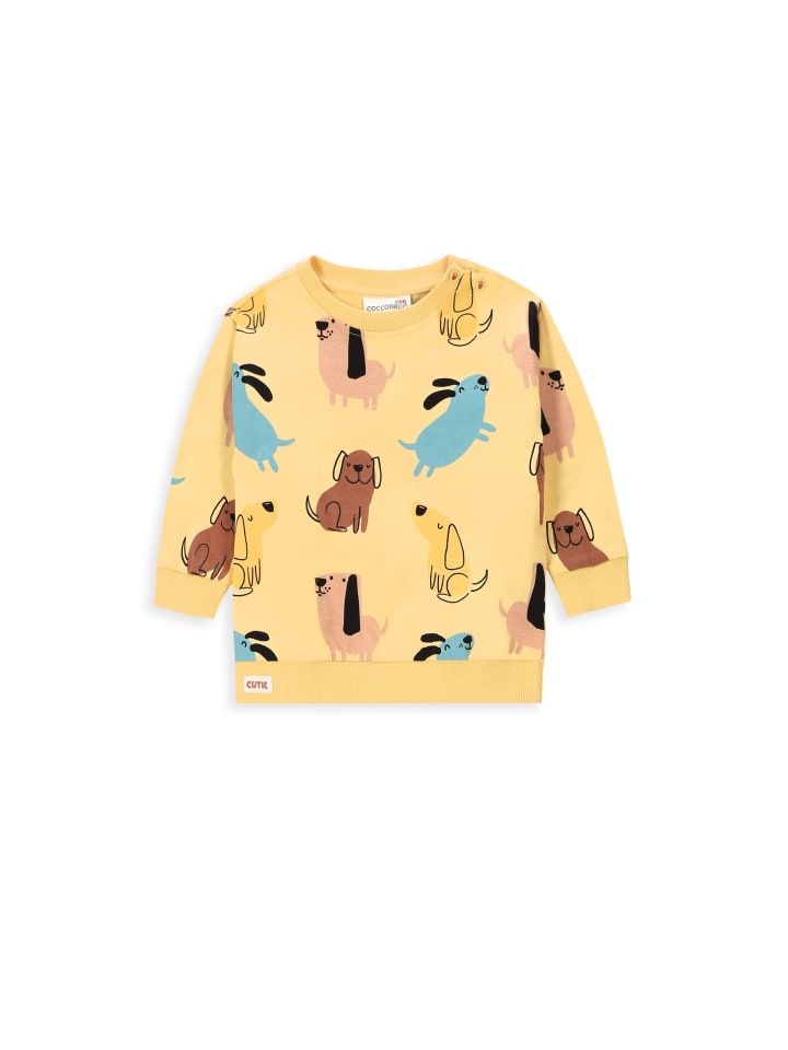 Coccodrillo T-shirt mit langen Ärmeln in gelb günstig kaufen