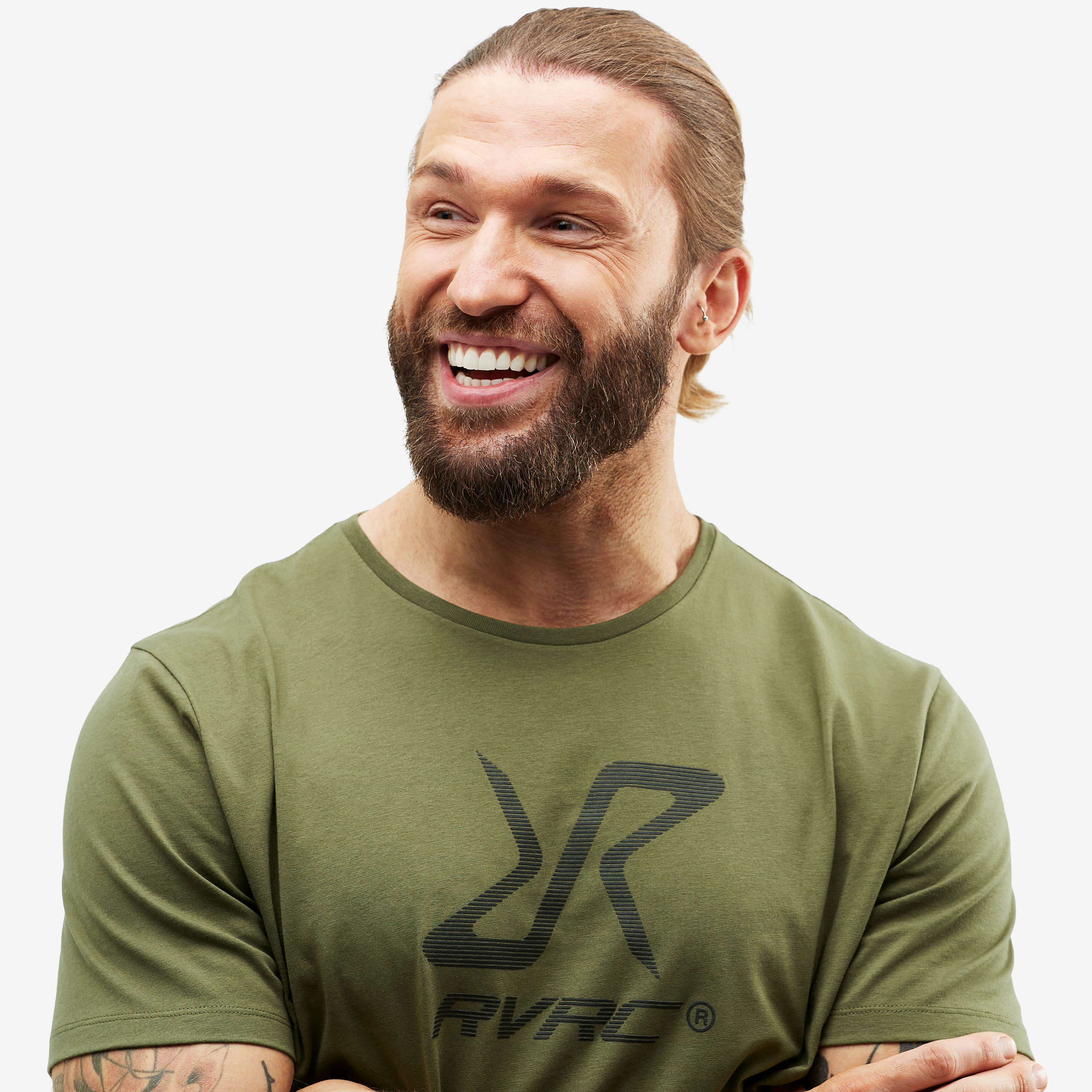 Nerd Tee Homme Burnt Olive