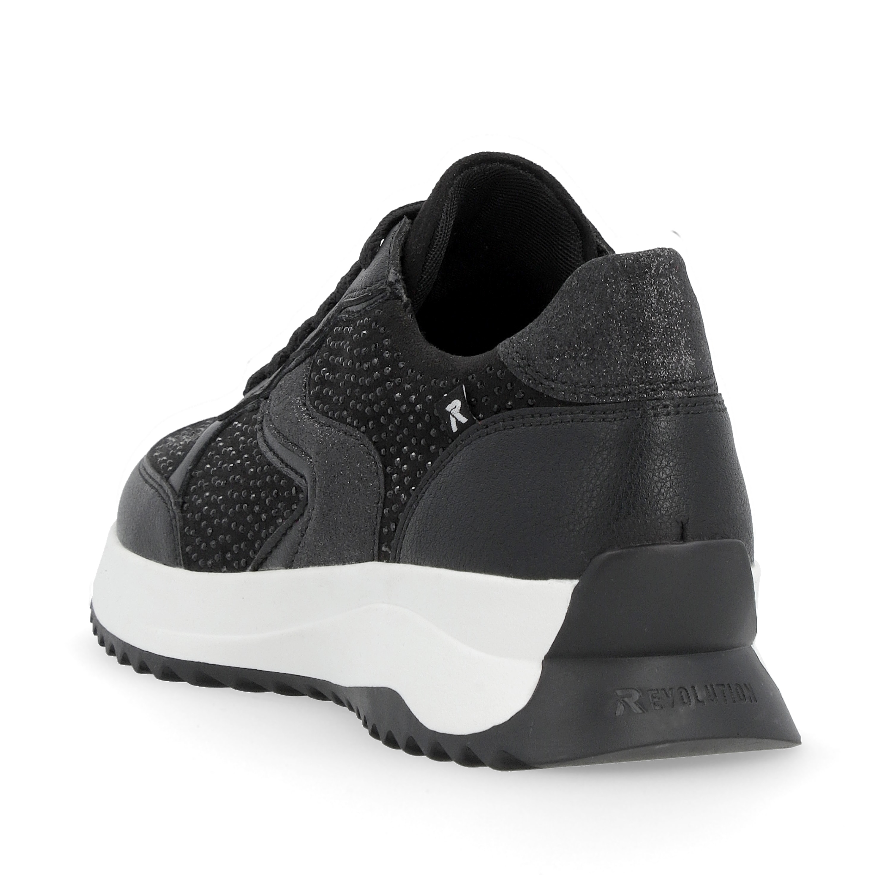 Rieker Damen Sneaker Low carbon