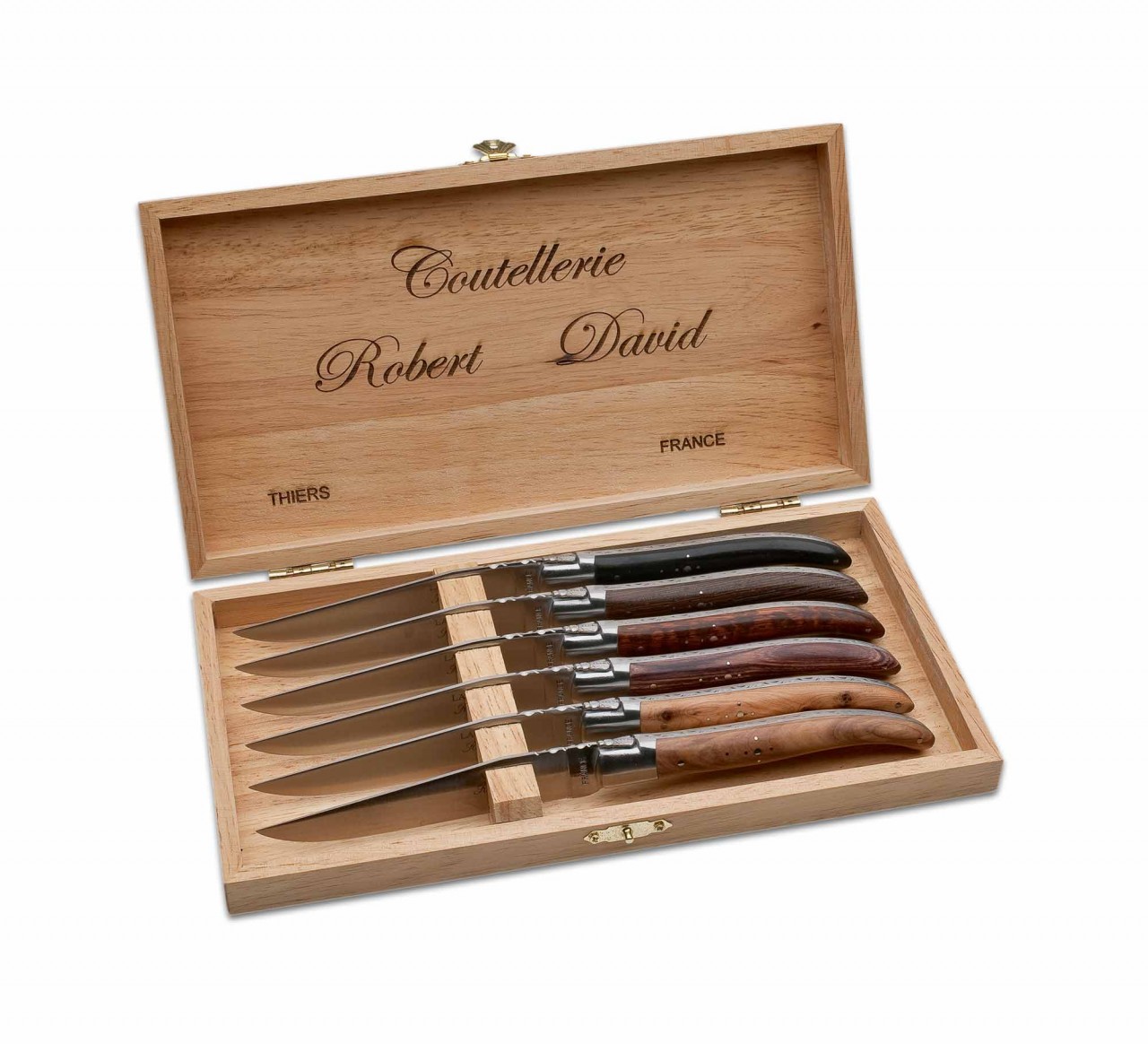 Holzvariation Steakmesser Set