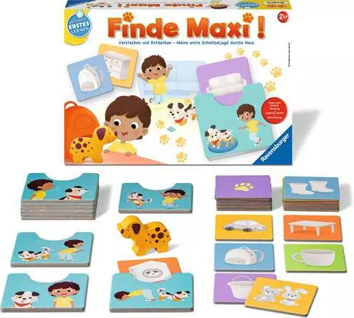 Finde Maxi! - Lernspiel ab 2.5 Jahren