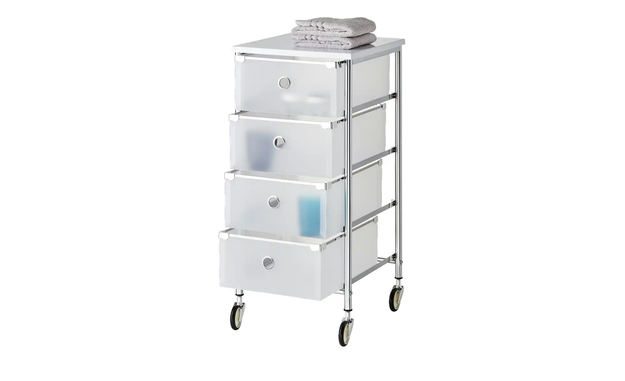 Rollcontainer mit 4 Schubfächern