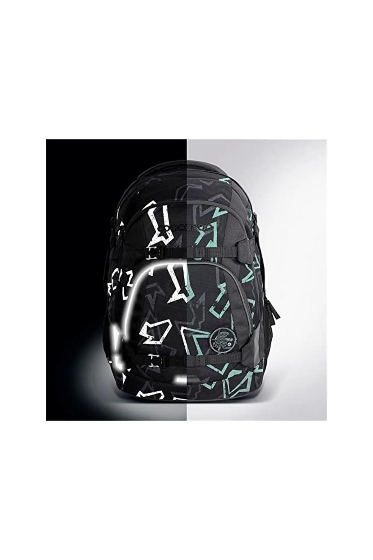 Coocazoo  Rucksack - Schwarz - Unifarben