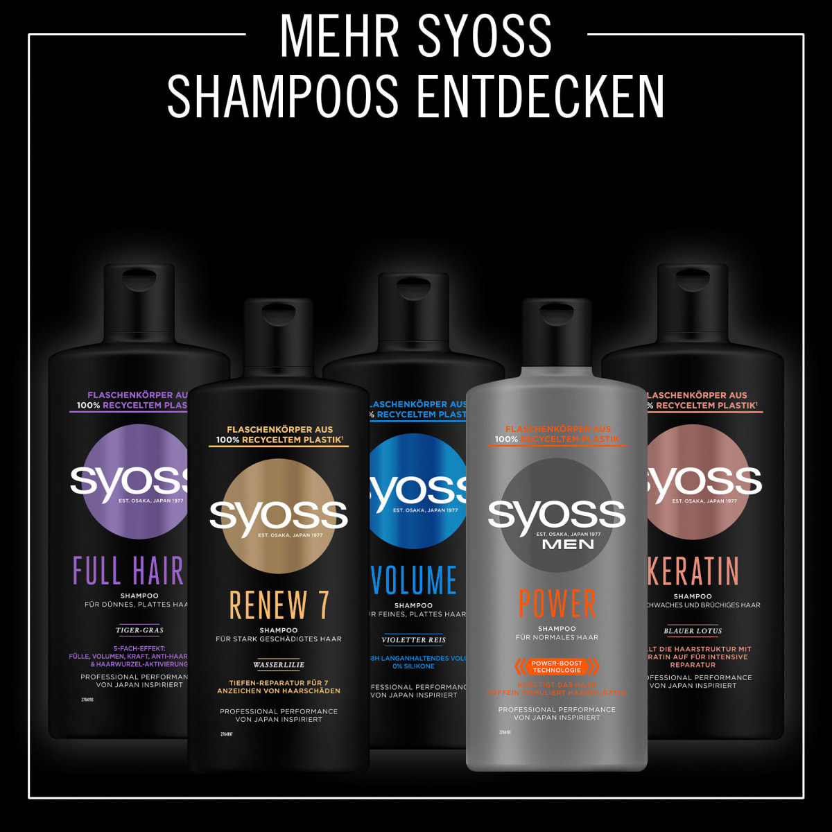Shampoo Keratin, 440 ml