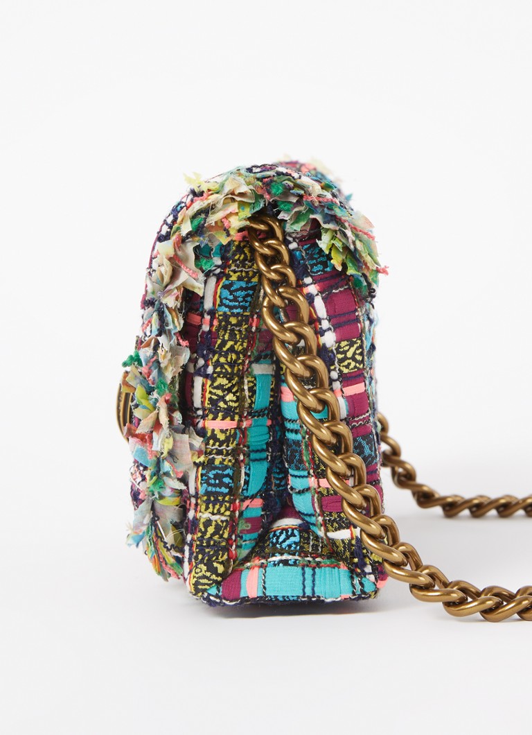 Kurt Geiger Kensington Mini tweed shoulder bag