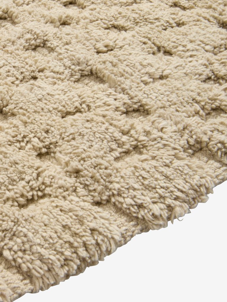 BORGHOLM pluss BORGHOLM baderomsmatte 50x80cm lysegrønn