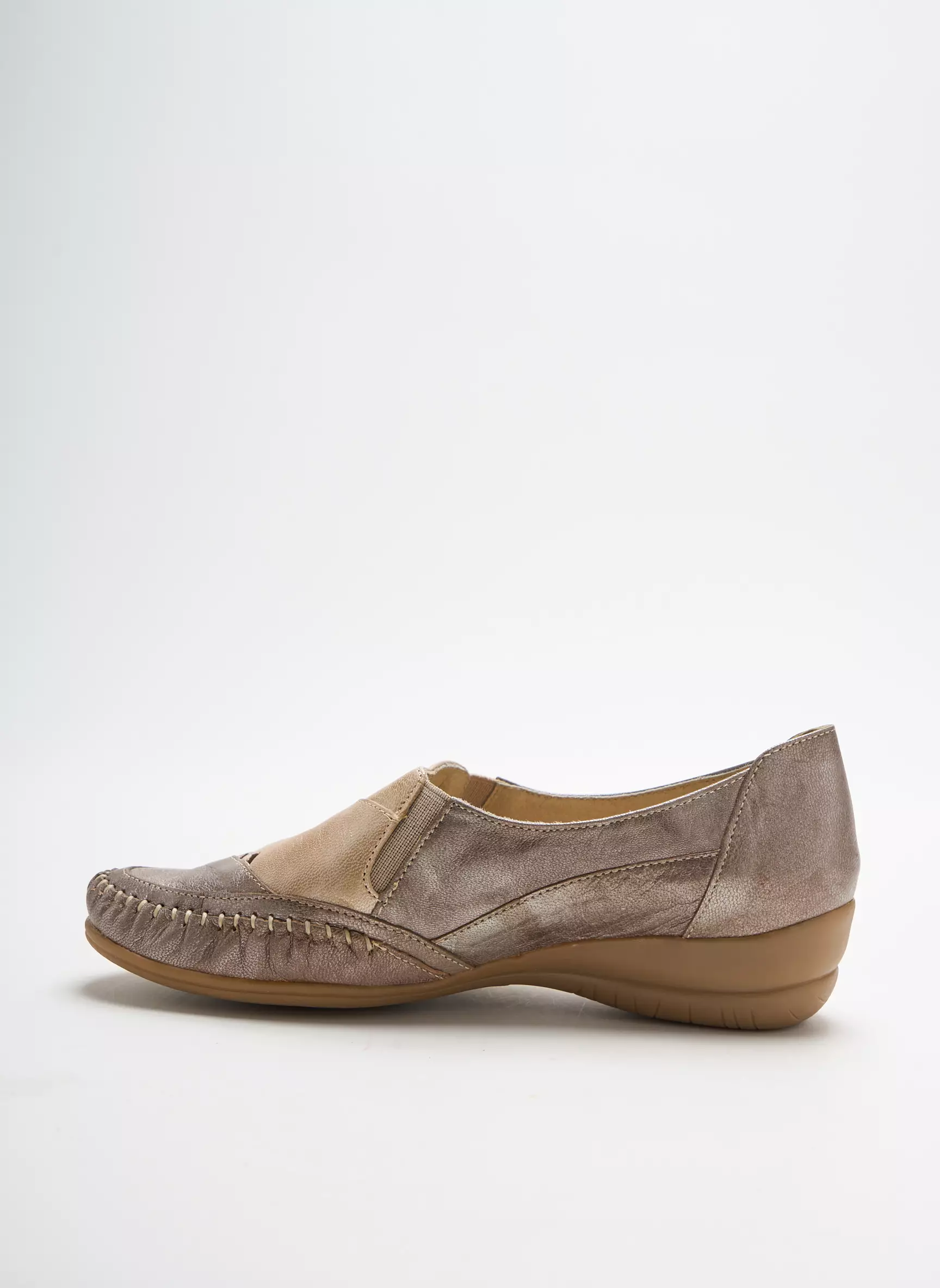 Geo Reino Mocassins Femme couleur beige