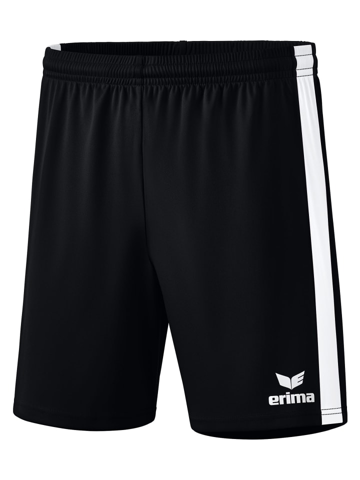 erima Retro Star Shorts in schwarz/weiss günstig kaufen