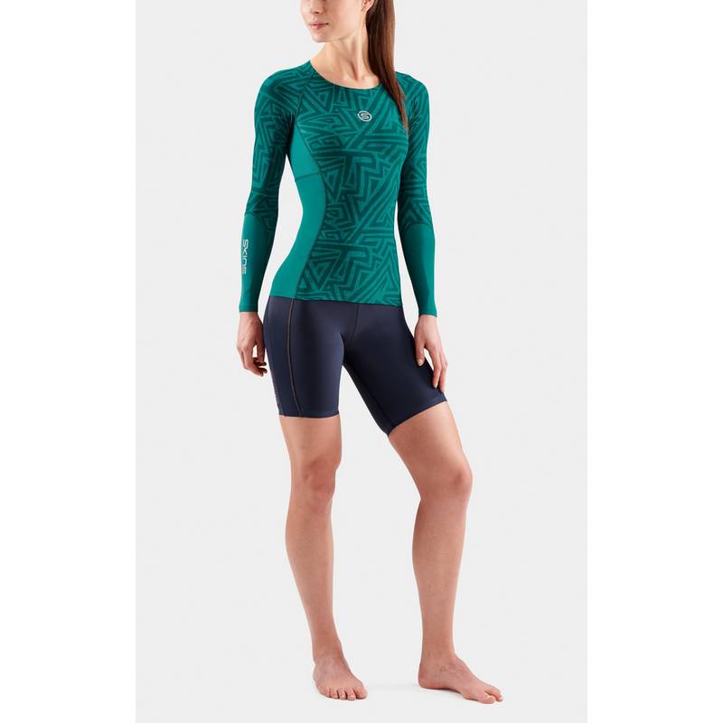 Skins S3 Longsleeve Funktionsshirt Damen