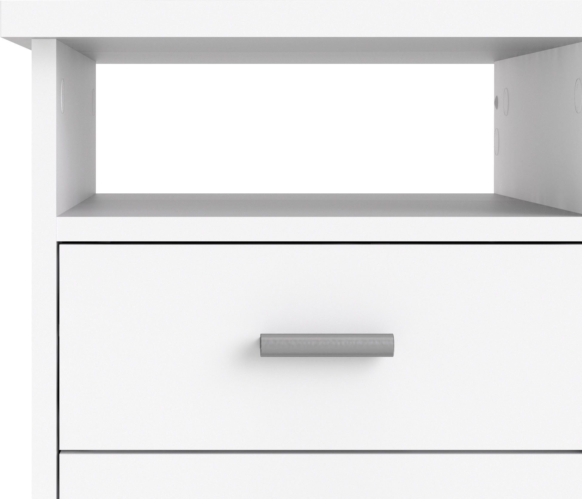Home affaire Schreibtisch Plus, mit vielen Stauraummöglichkeiten, zeitloses Design