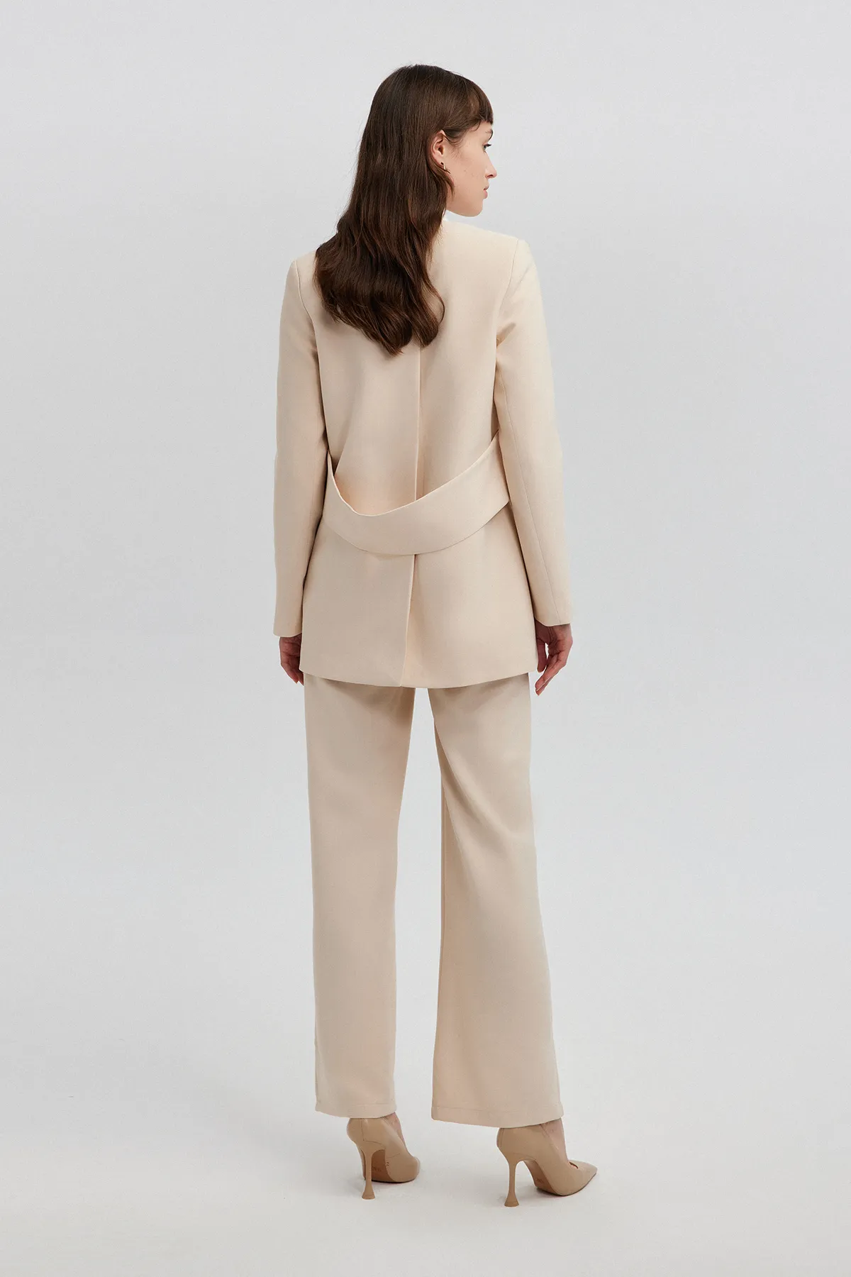 Touché Privé  Zweiteiler - Beige - Regular Fit