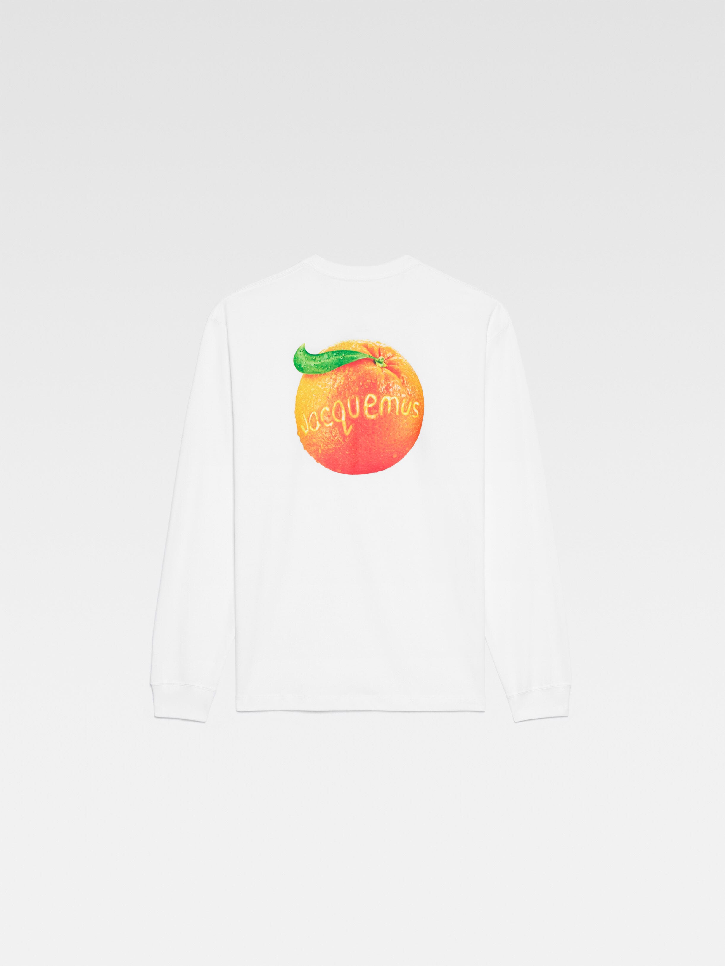 Le t-shirt manches longues orange JACQUEMUS + NIKE