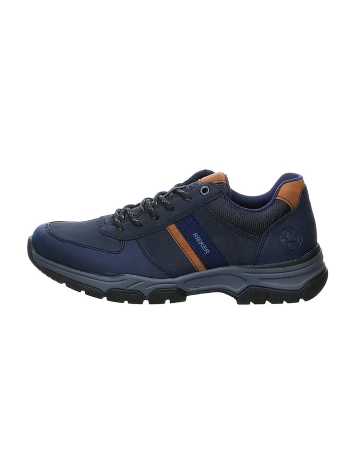 rieker Komfort Schnürschuhe in Blau günstig kaufen