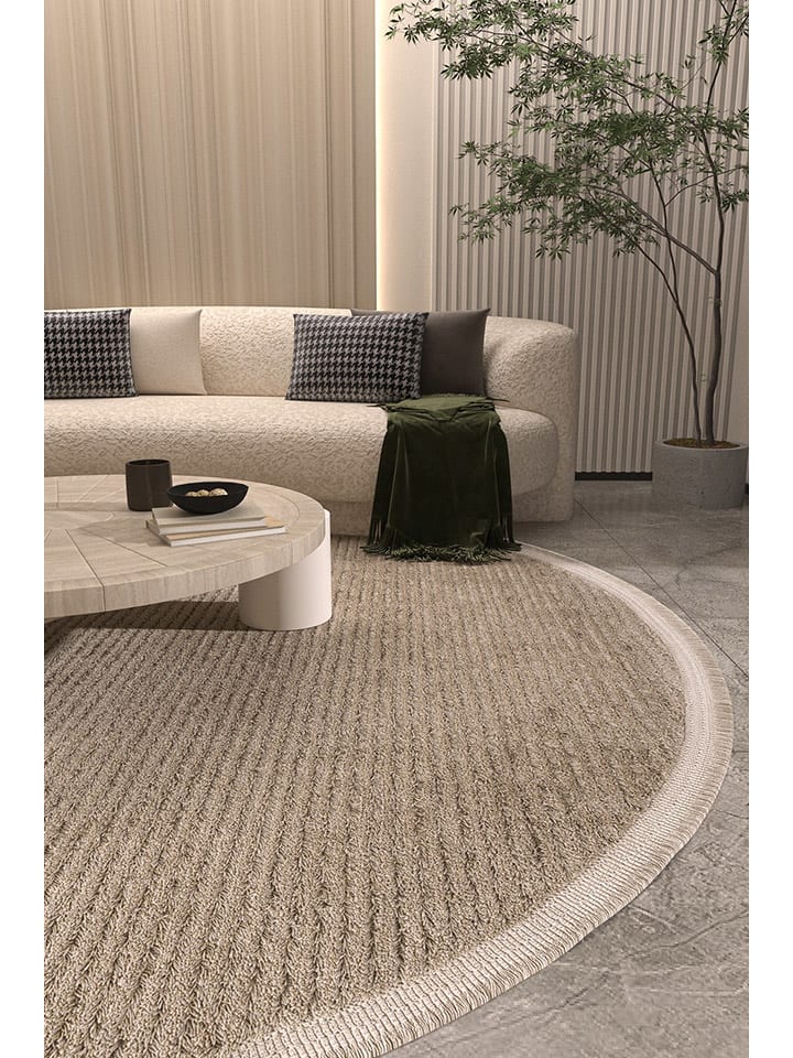 Mioli Kurzflor-Teppich ''Vetrina'' in Beige günstig kaufen