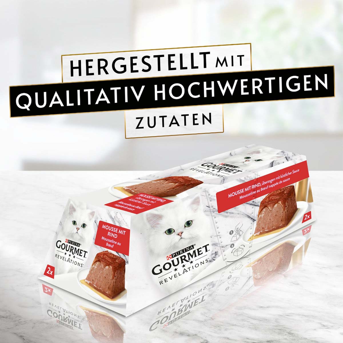 GOURMET Revelations Mousse in Sauce mit Rind kaufen bei ZooRoyal