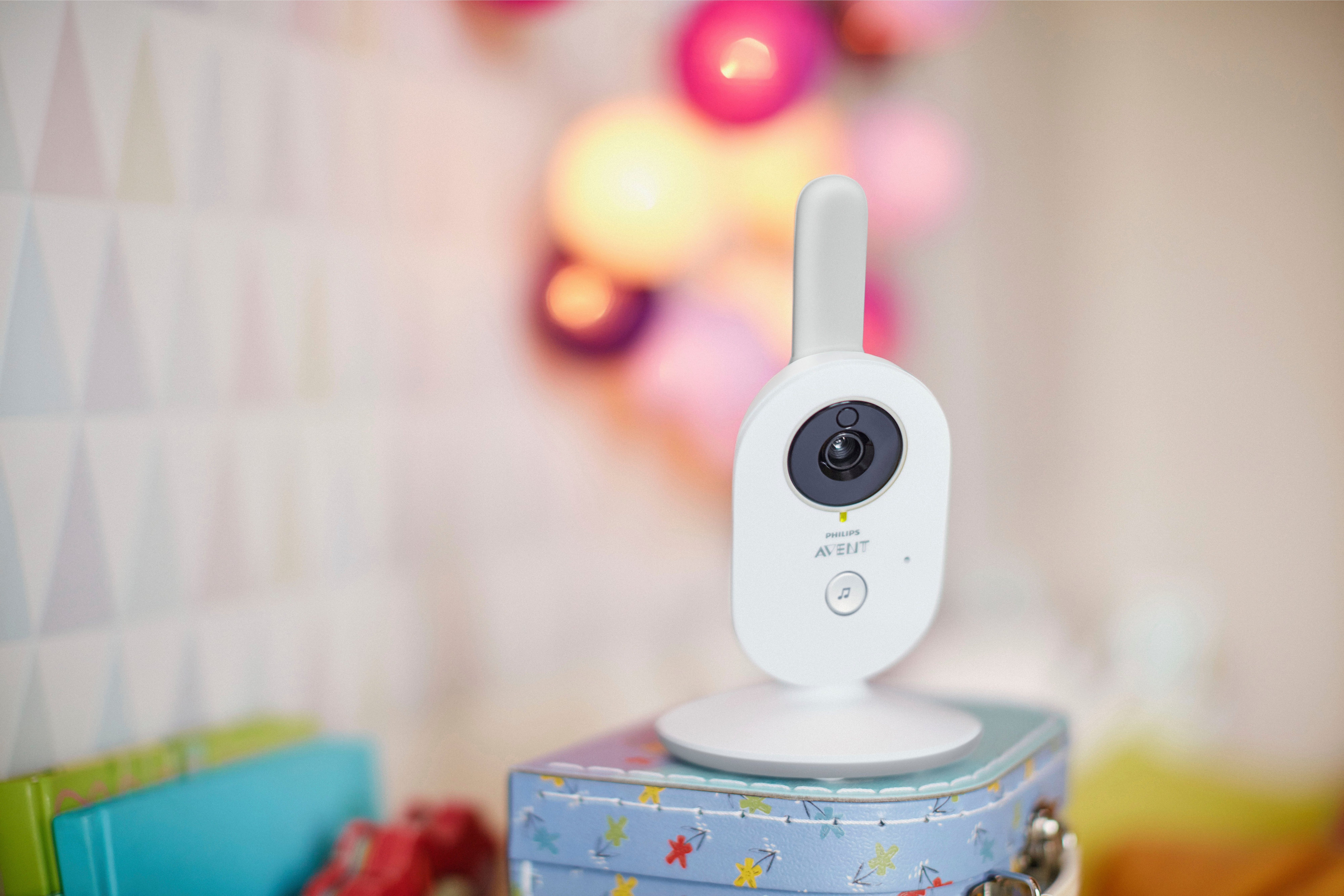 Philips AVENT Video-Babyphone SCD833/26, sichere Verbindung, 2,7 Zoll Farbdisplay, Eco-Mode