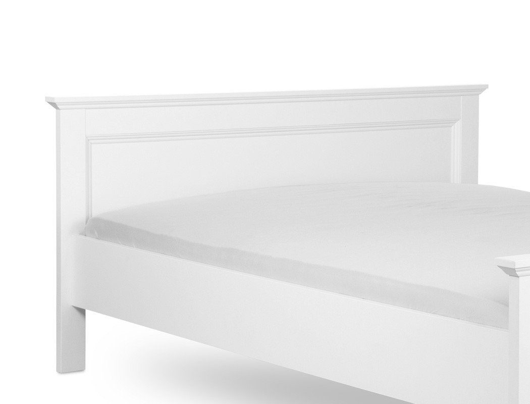expendio Jugendzimmer-Set Landström, (Spar-Set, 3-St), Landhausstil weiß Bett 140x200 cm