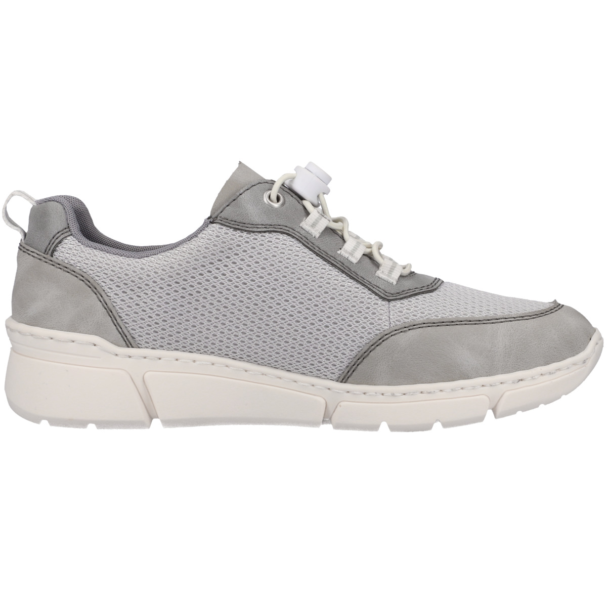 Rieker M0150 Sneaker Low hellgrau