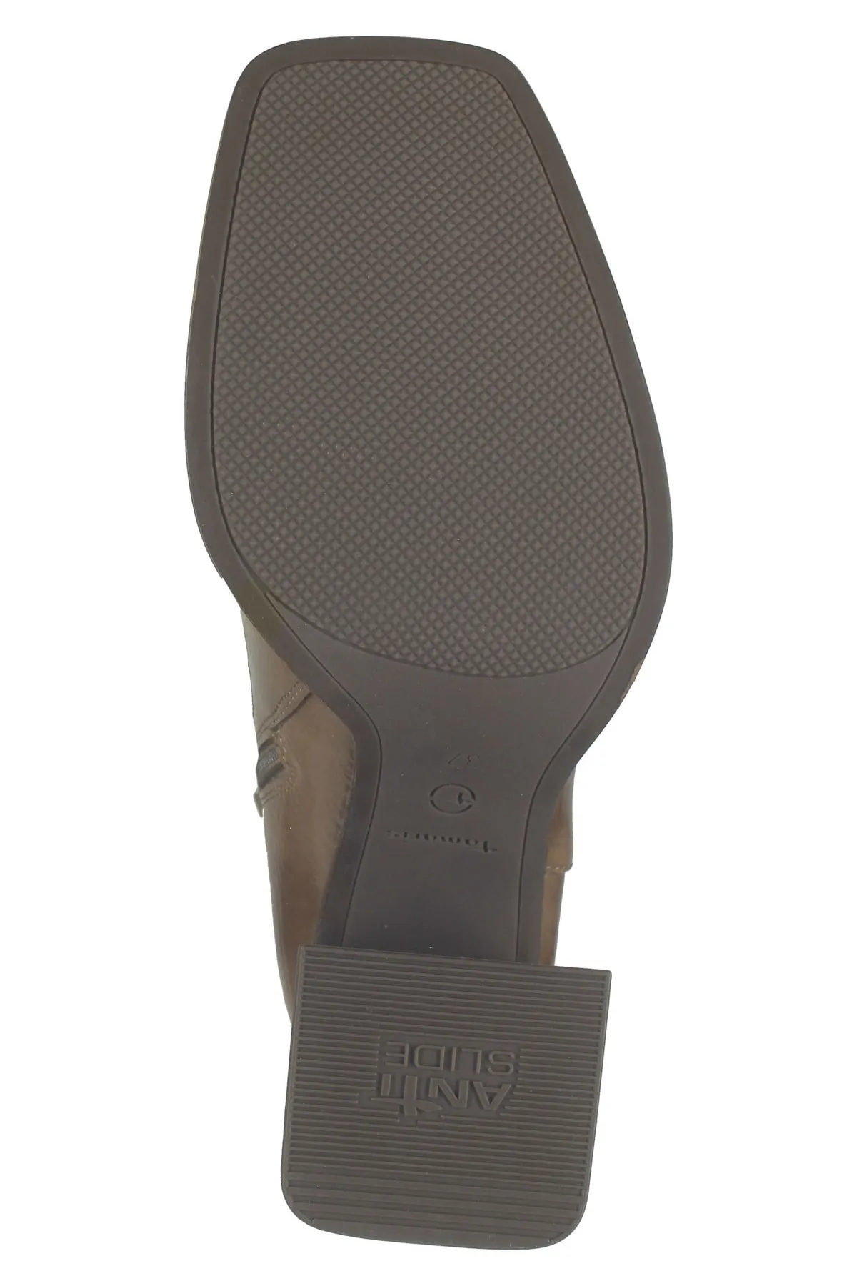 Tamaris  Stiefelette - Braun - Blockabsatz