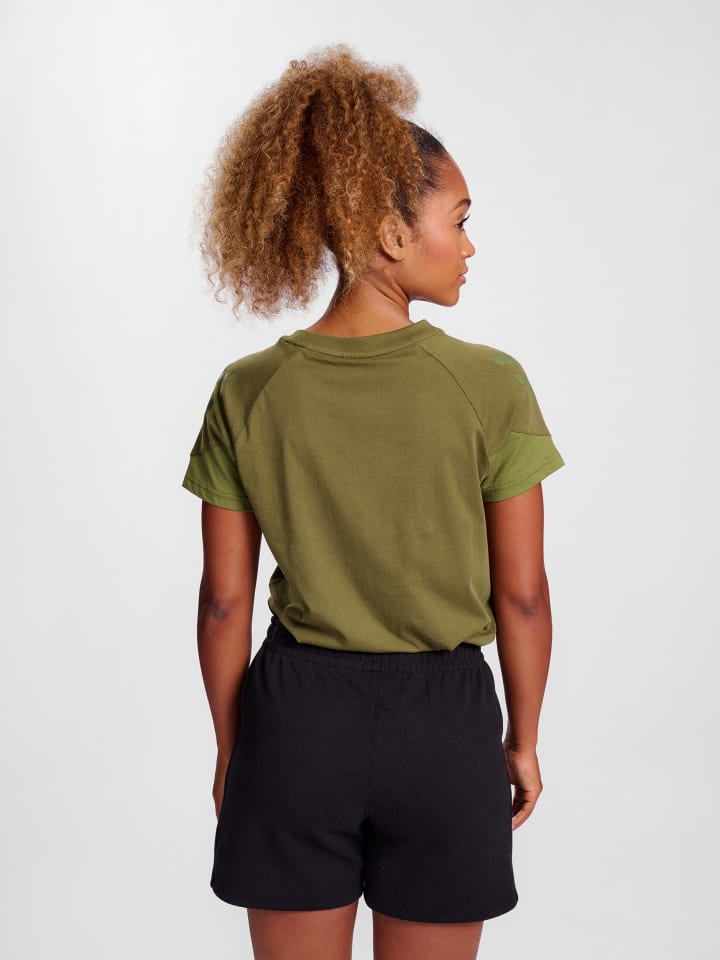 Hummel Hummel T-Shirt Raglanärmel Hmltravel Damen in MILITARY OLIVE günstig kaufen