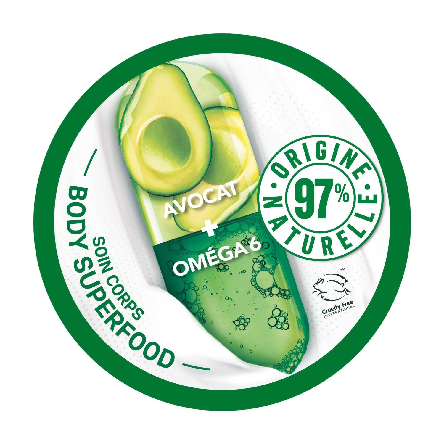 Garnier hranjiva krema za tijelo s avokadom i omega-6