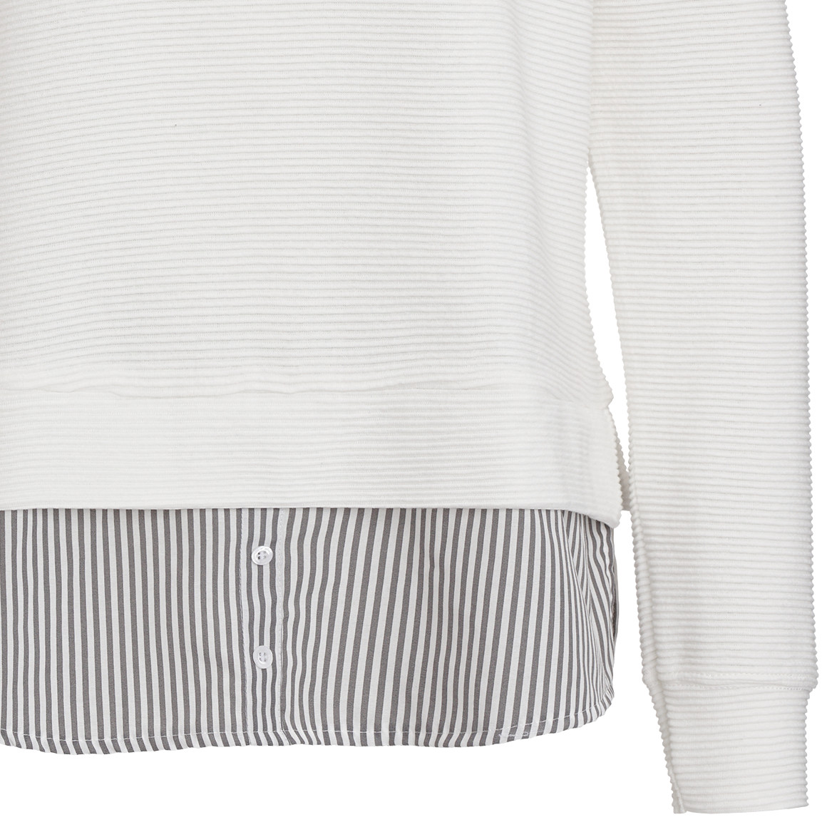 Damen Sweatshirt im Lagen-Look