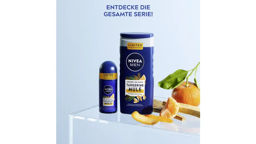 NIVEA MEN Deo Roll-On Tangerine Mule Anti-Transpirant 50 ml