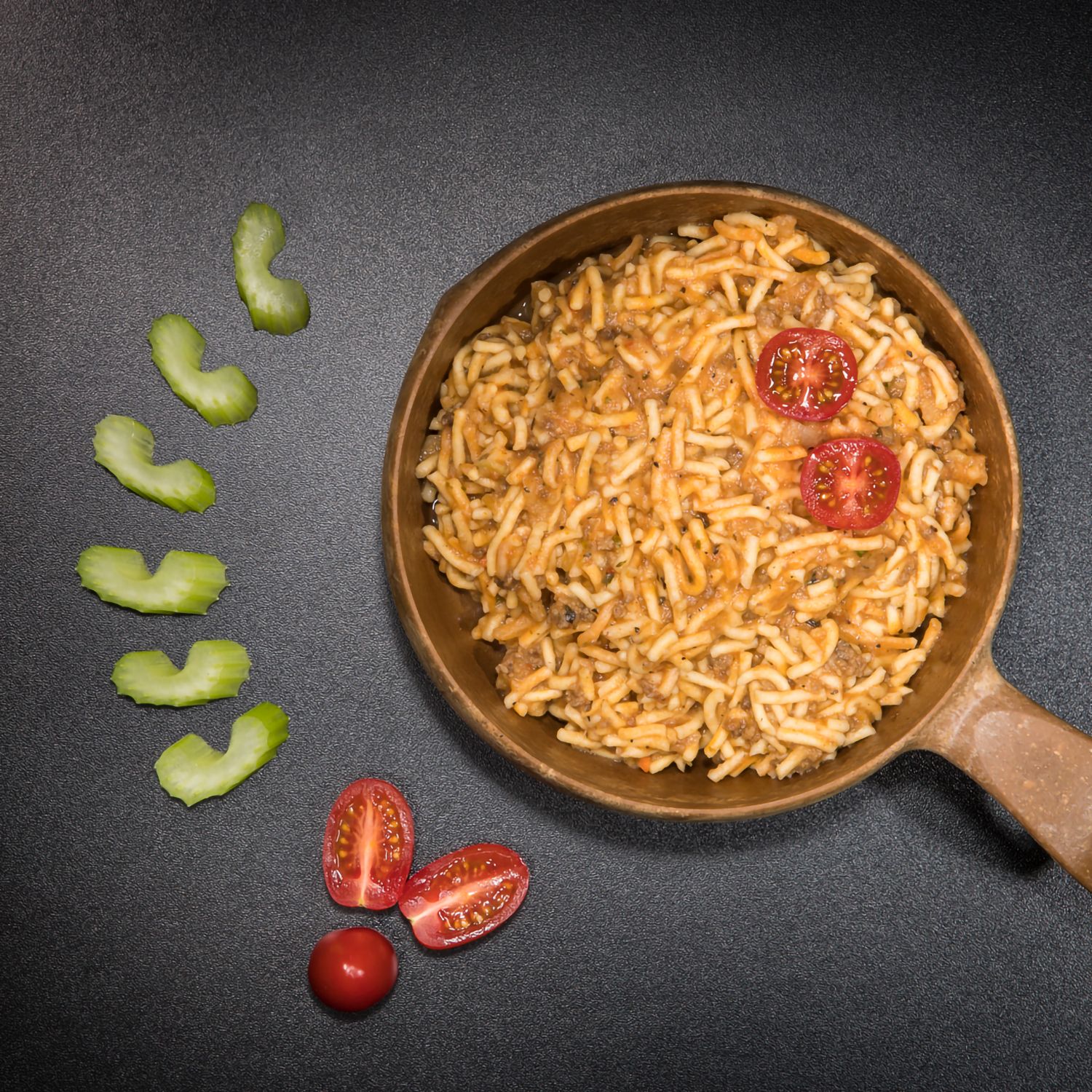 Hauptmahlzeit Spaghetti Bolognese