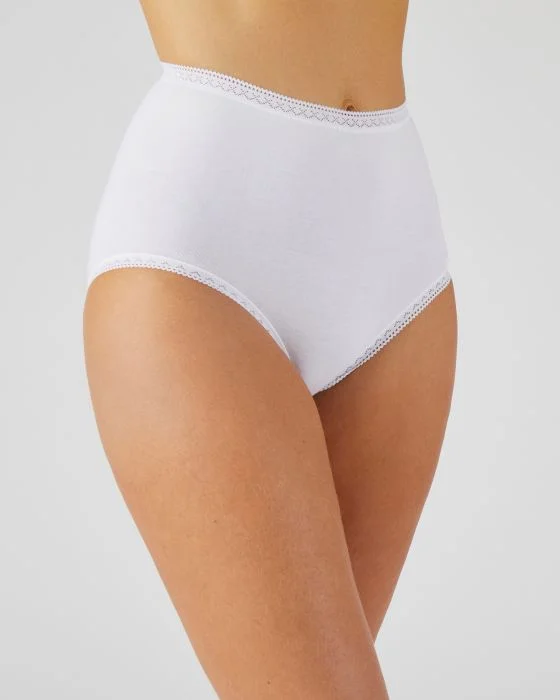 Lot de 3 culottes maxi coton stretch + 1 GRATUITE.