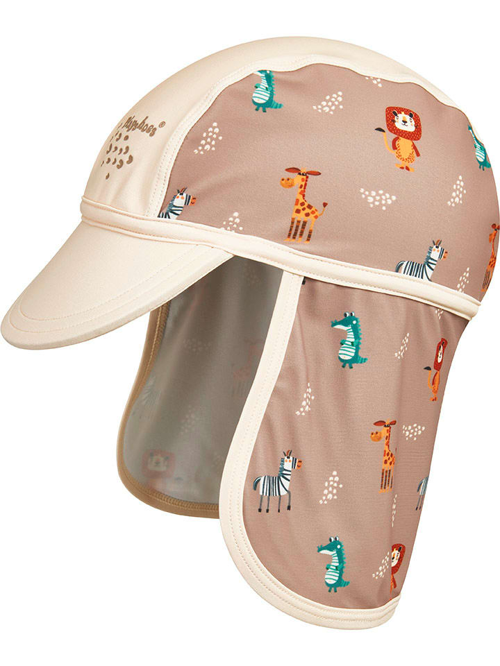 Playshoes Nackenschutzcap in Hellbraun/ Creme günstig kaufen