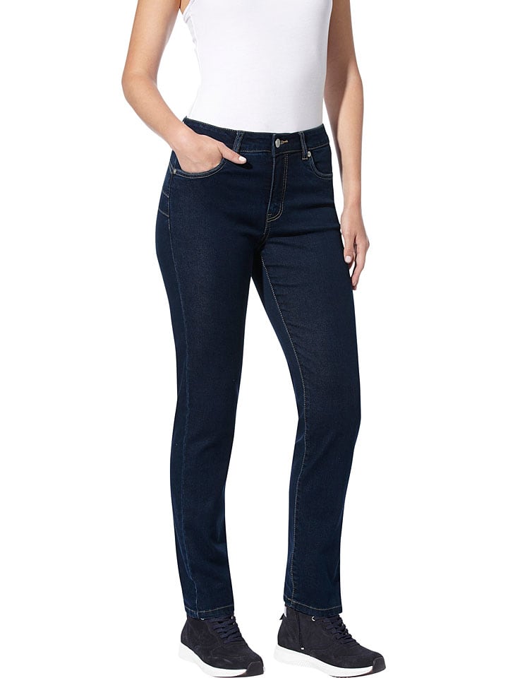 Heine Jeans - Slim fit - in Dunkelblau günstig kaufen