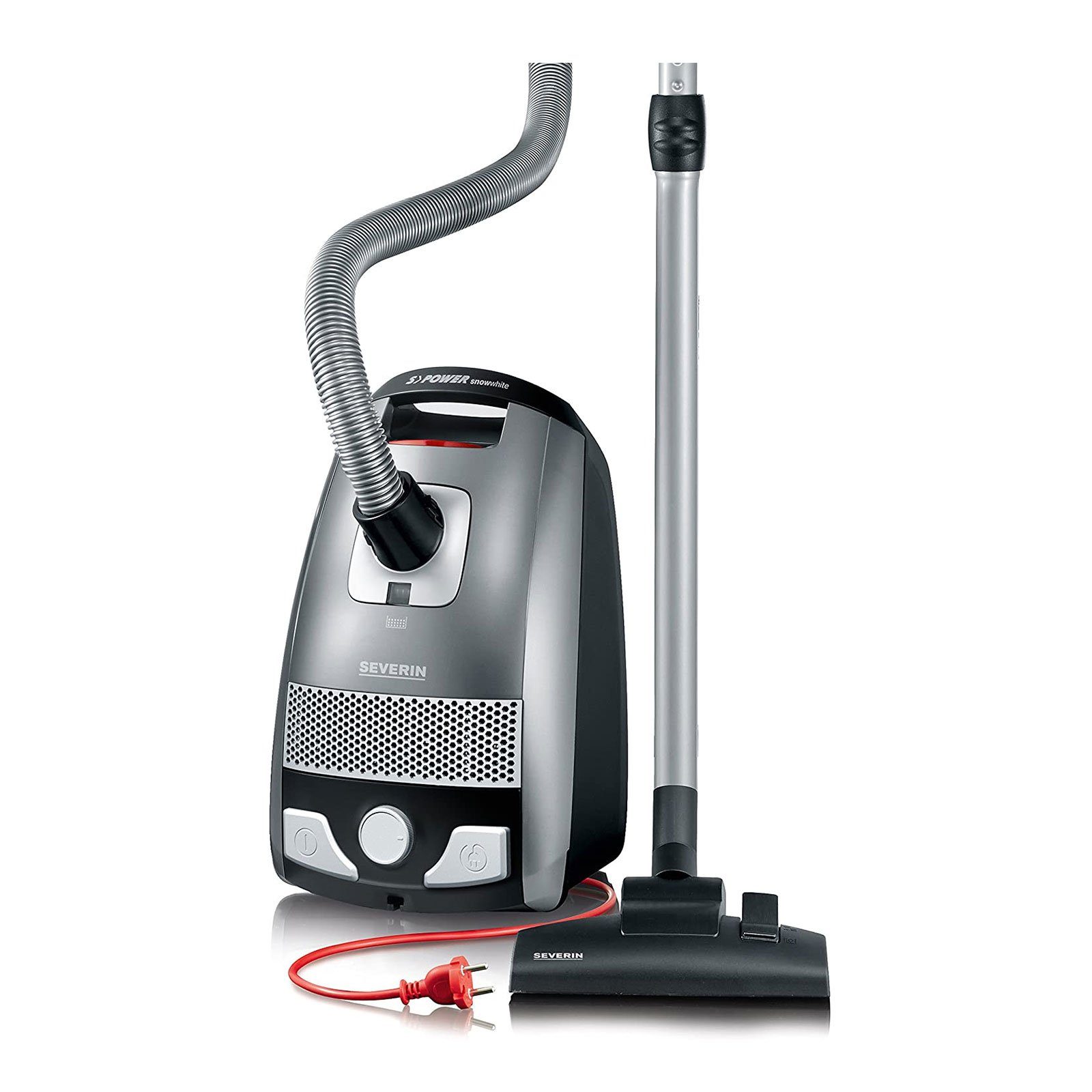 Severin Bodenstaubsauger BC 7045 S´POWER snowwhite Bodenstaubsauger, 750 W