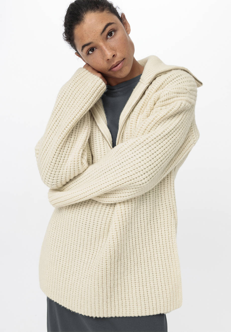 Pullover aus reiner Merinowolle