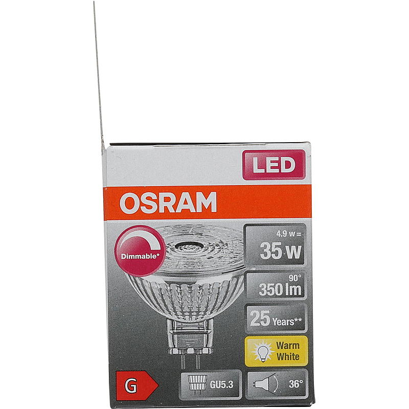 Osram Spotpære LED 350 lm Gu5,3 dim Osram