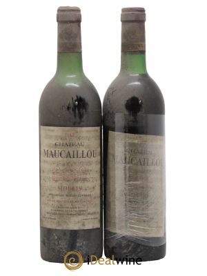 Château Maucaillou  1982 - Lot de 2 Bouteilles