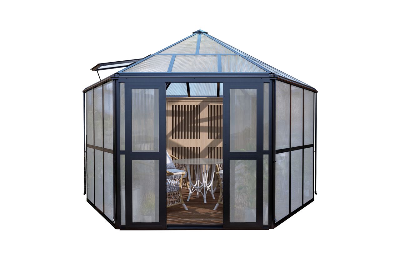 HC Home & Living Wintergarten/Sommergarten haus, Gartenpavillon, ca. 390 x 343 x 290 cm