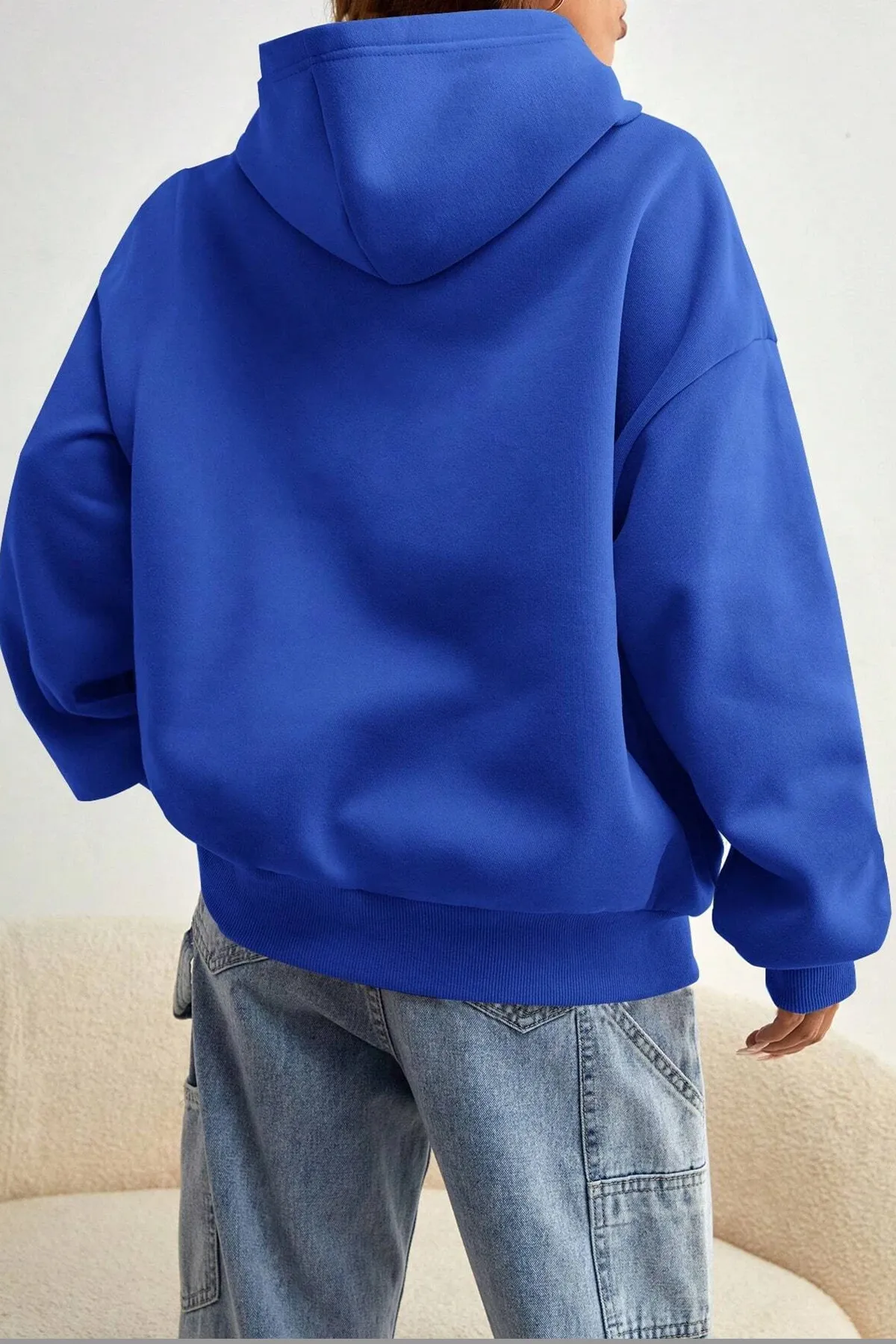 uyguntarz  Unisex-Sweatshirt mit Malibu-Aufdruck in Übergröße
