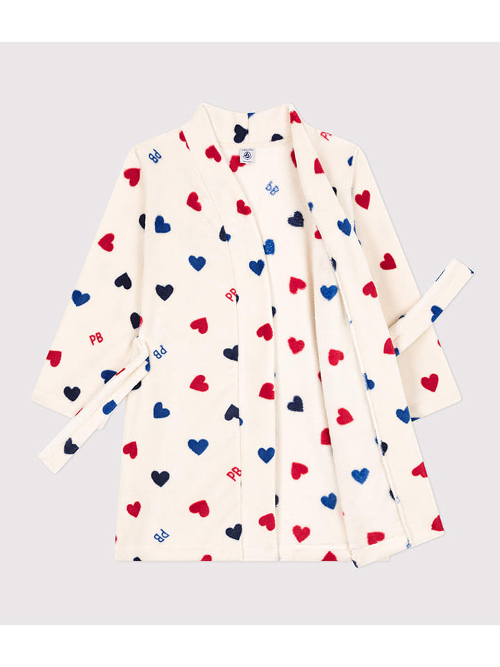 PETIT BATEAU Bademantel in Creme günstig kaufen