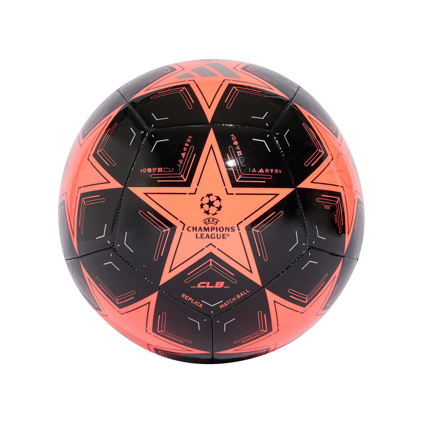 adidas UCL Club Trainingsball Schwarz