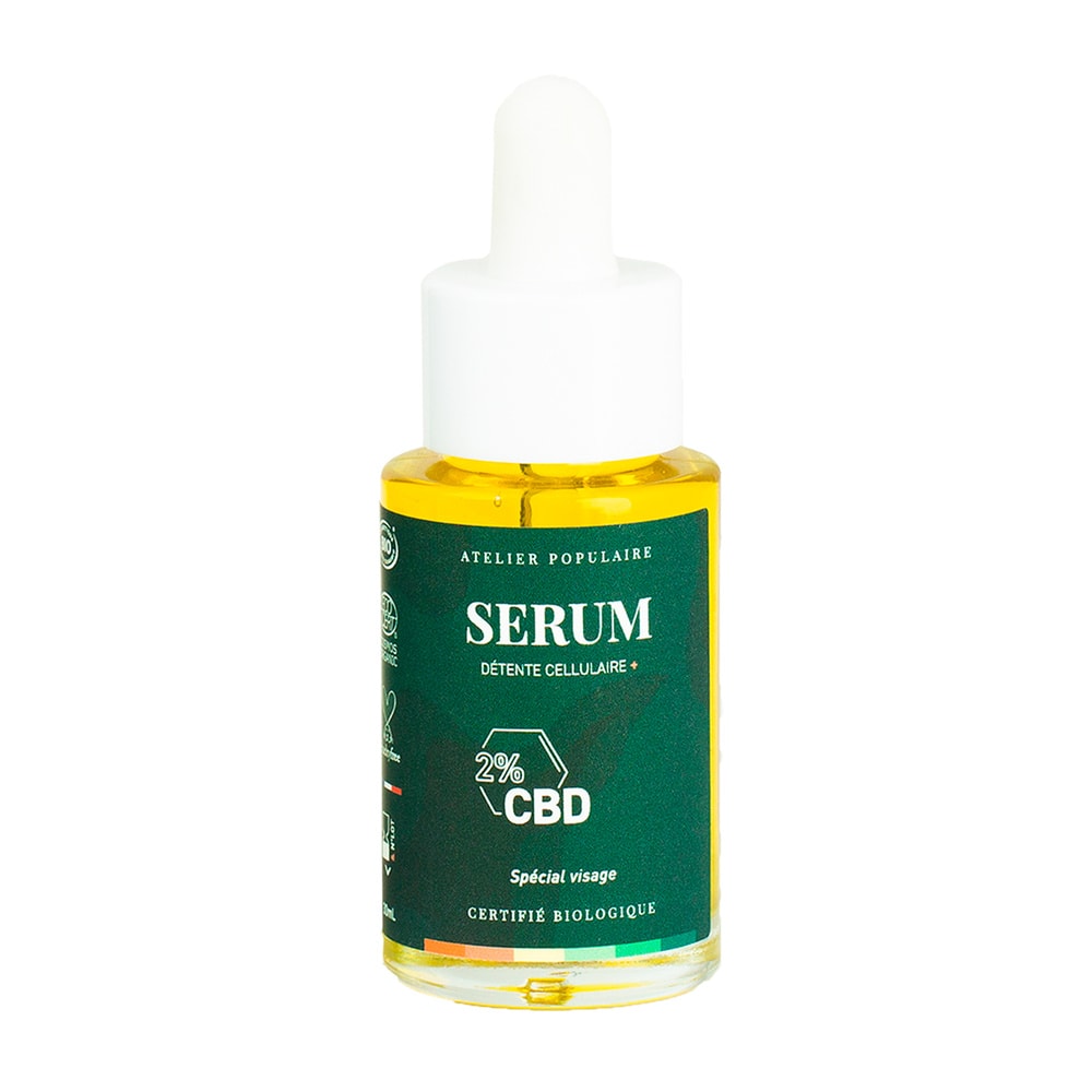 atelier populaire Sérum Détente Cellulaire + 30mL Huile