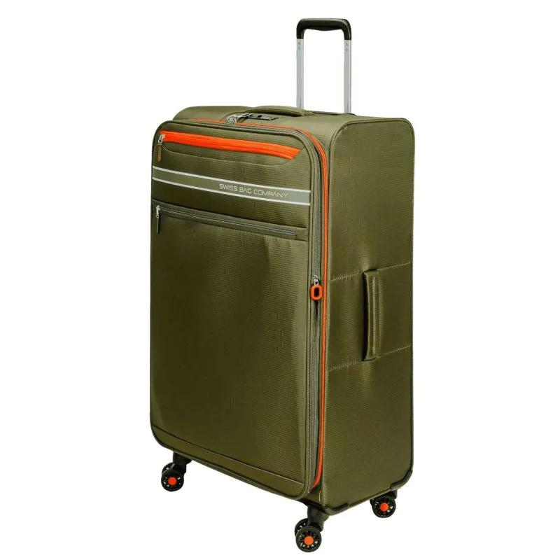 Swiss Bags Ohio Trolley L (78 cm) Erweiterbar - Olive Green