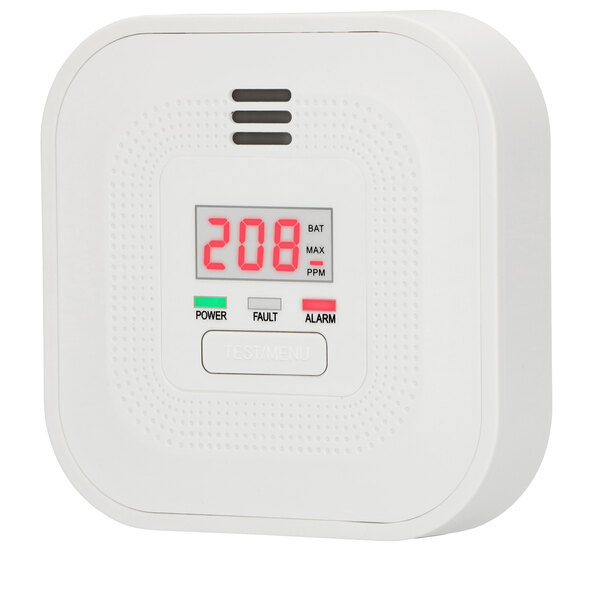 Kohlenmonoxidmelder COA4010 mit Display, weiß