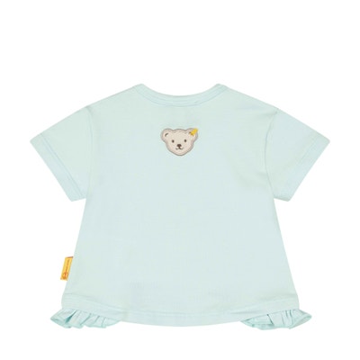 T-Shirt kurzarm, hellblau für Mädchen