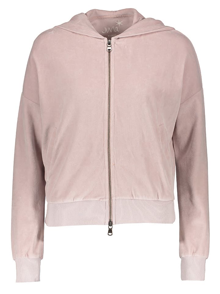 Juvia Sweatjacke in Rosé günstig kaufen