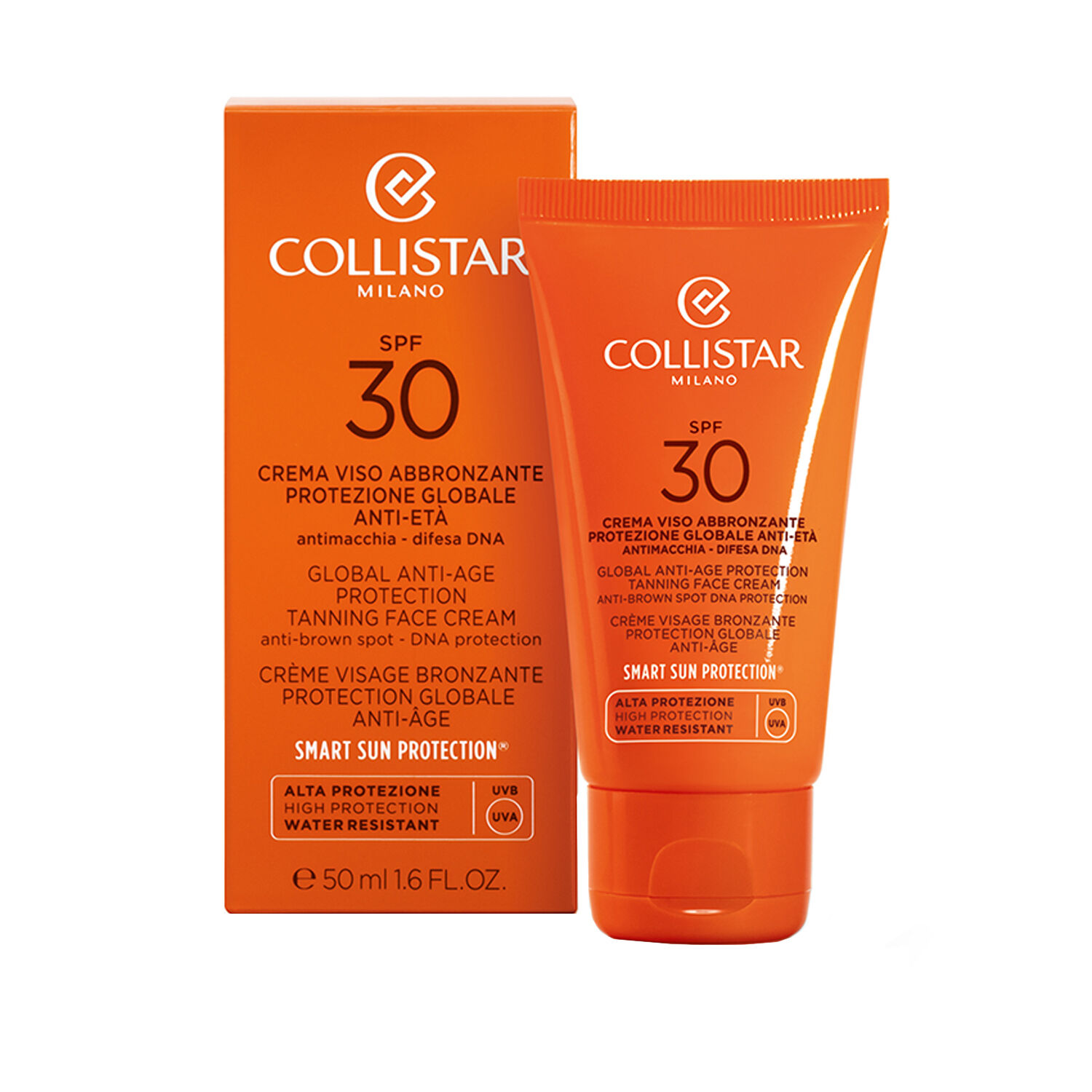 Collistar Crème Bronzante Protection Visage SPF30