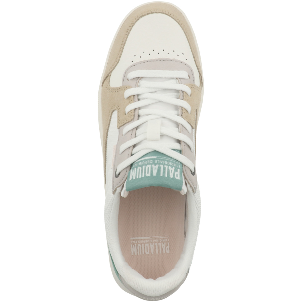 Palladium Pallasphalt Lo Sneaker Low weiss