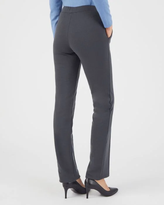 Pantalon droit maille milano chaude Thermolactyl