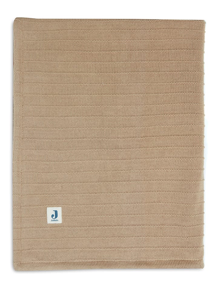Jollein Babydecke in Hellbraun - (L)150 x (B)100 cm - 2 TOG günstig kaufen onesize