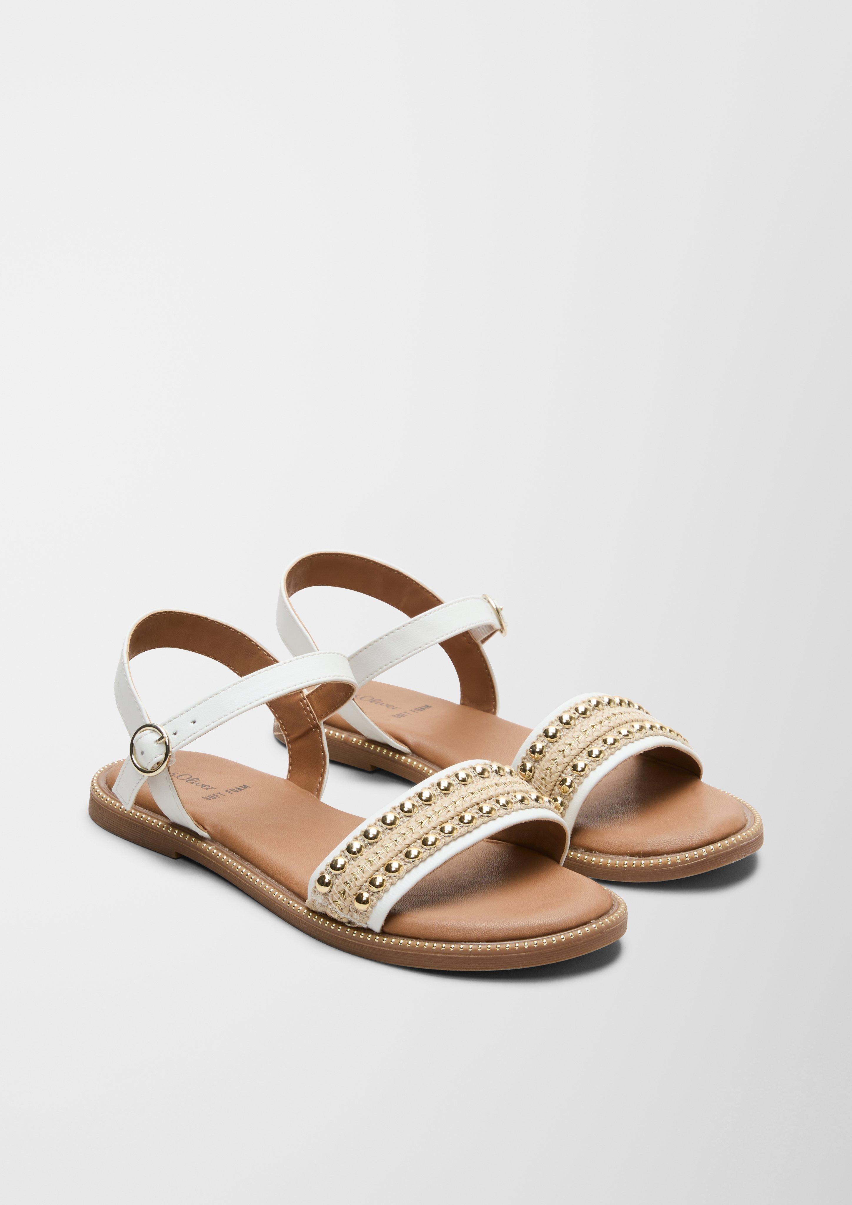 Sandalen mit Schmuckdetail  6007705-110