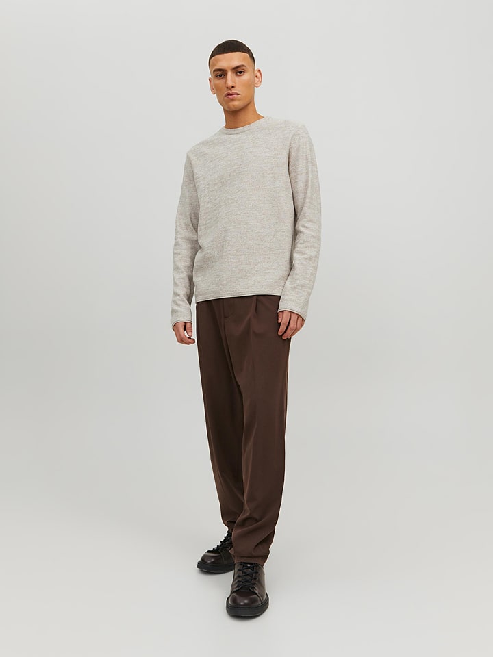 Jack & Jones Pullover in Beige günstig kaufen